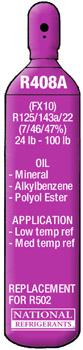 National Refrigerants 100R408A