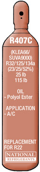 National Refrigerants 25R407C